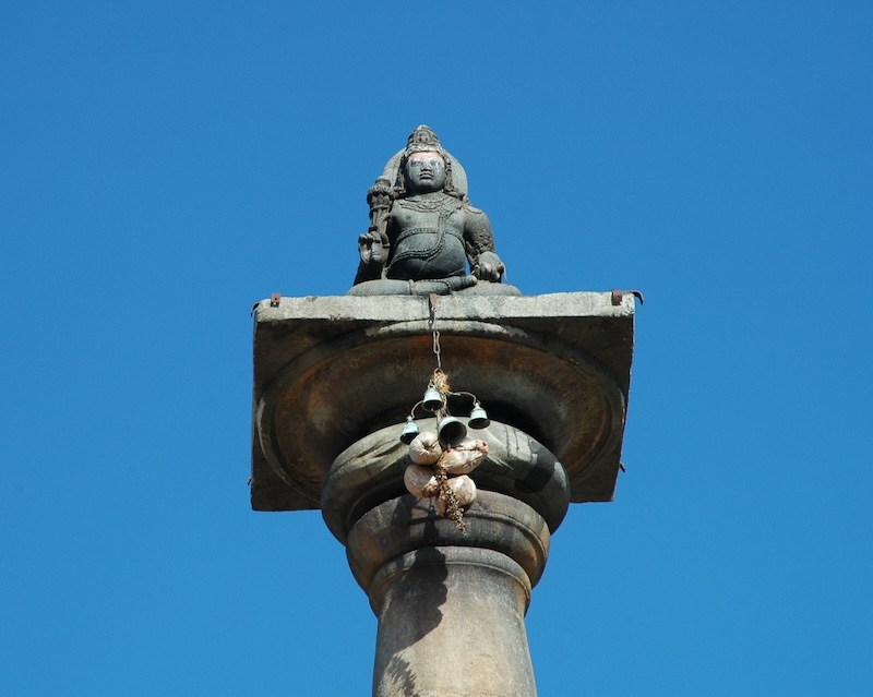 Statue atop a pillar